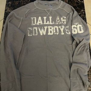 Dallas Cowboys legends collection long sleeved knit grey pullover mens 2XL